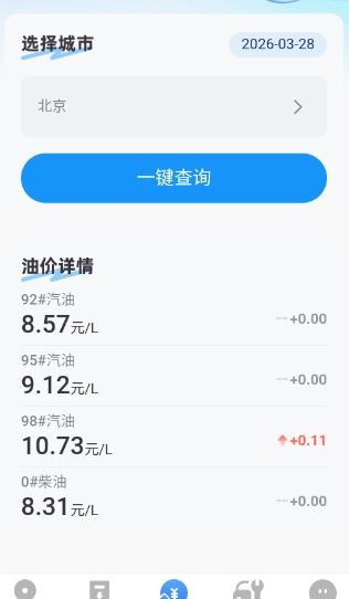 如何查询城市油价配图4